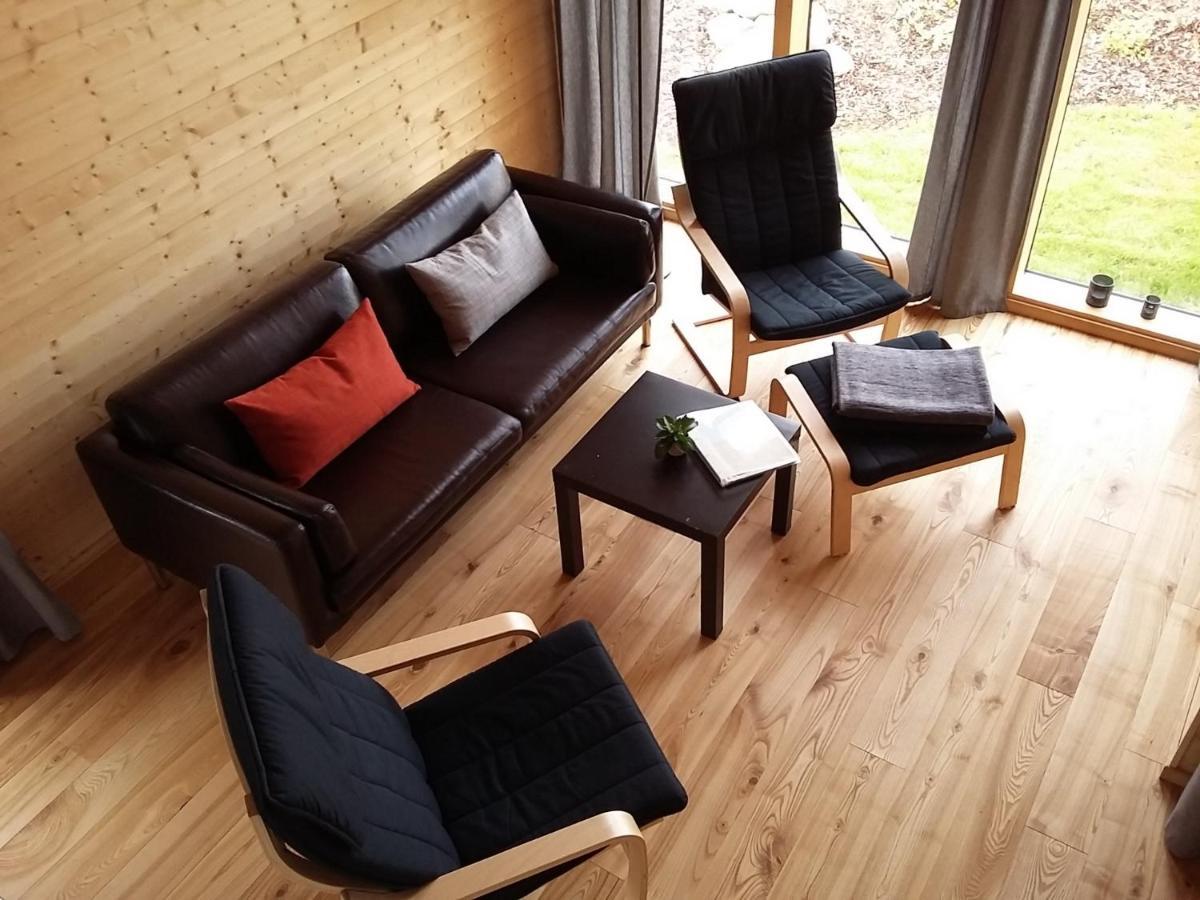 Schwarzes Holzferienhaus Mit Sauna -- Feldrain -- An Der Ostsee, Zierow Bei Wismar, 4-6 Personen Ngoại thất bức ảnh